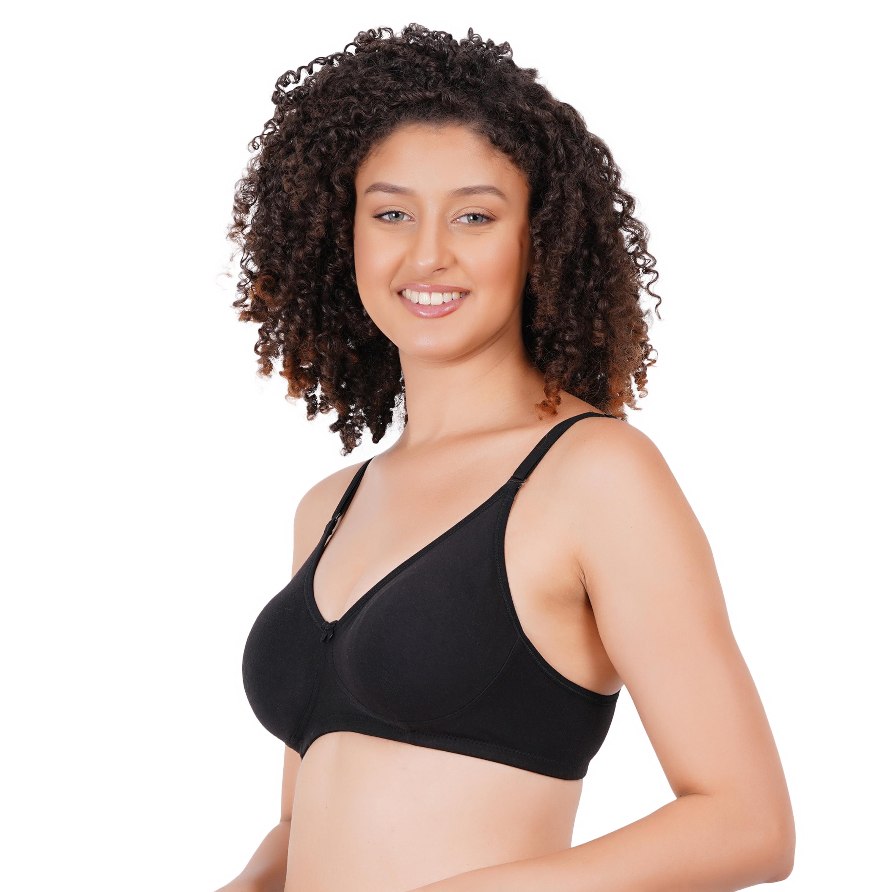 Women’s Non‑Padded TS-01 D-CUP - BLACK