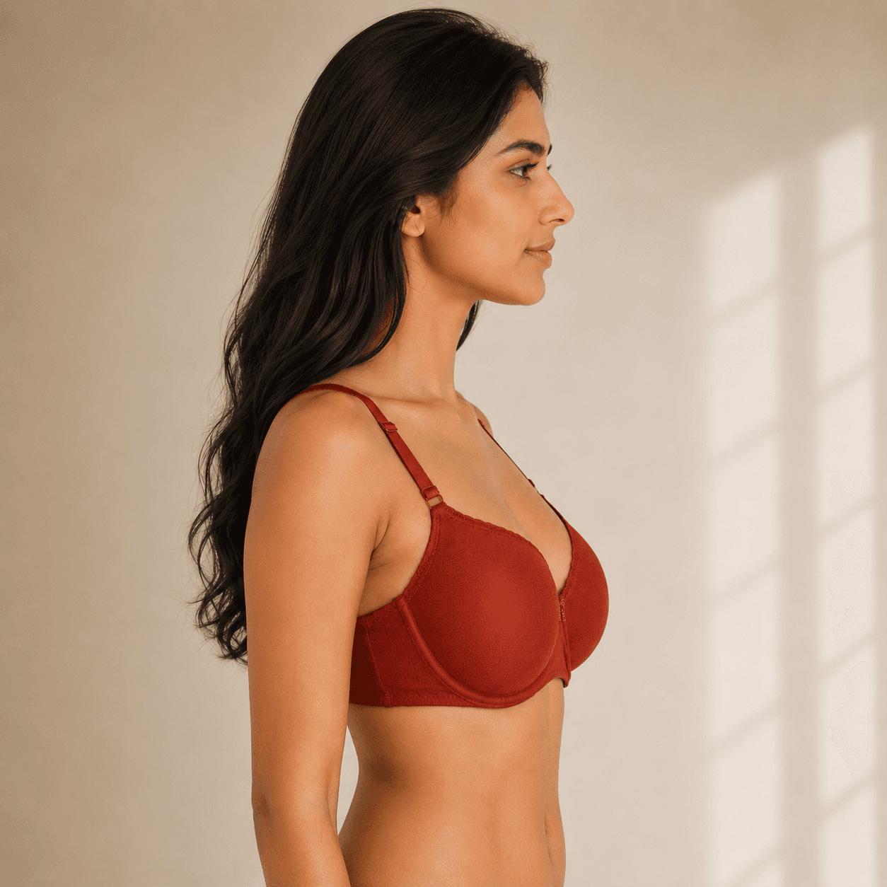 FULL COVERAGE BRA 101 C-CUP - RUST
